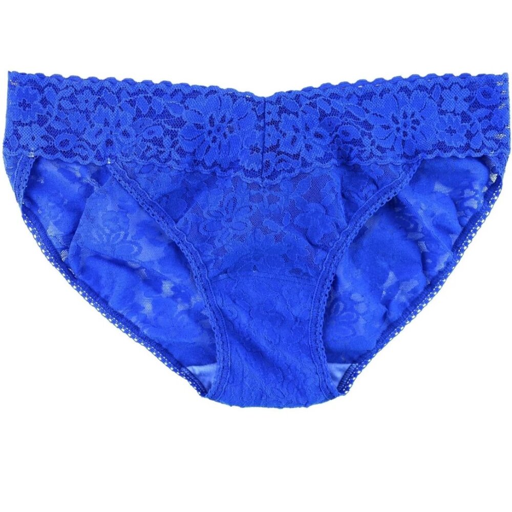 Hanky Panky Daily Lace V-Kini - Bold Blue